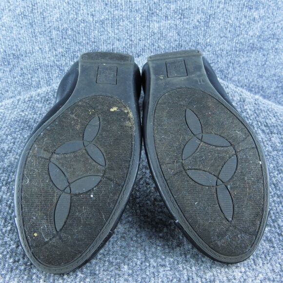 Dexflex Comfort Women Ballet Shoes Size 11 Medium Black Synthetic Slip On - Picture 9 of 9